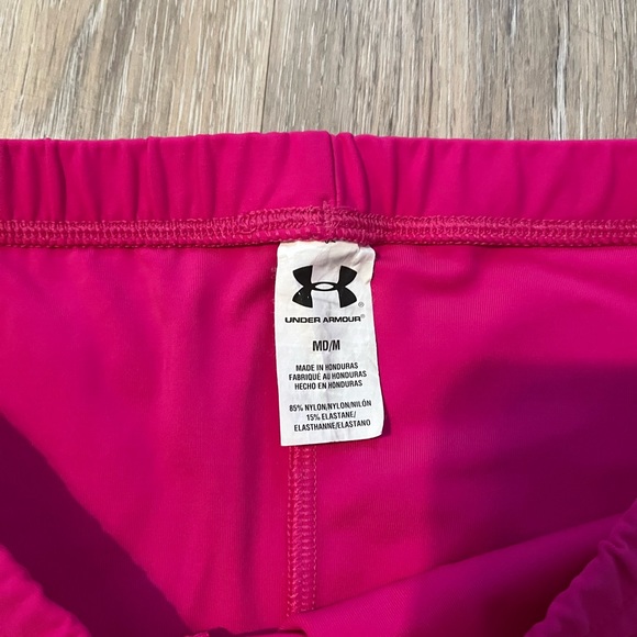 Under Armour Dark Pink Capri Leggings - Picture 3 of 3